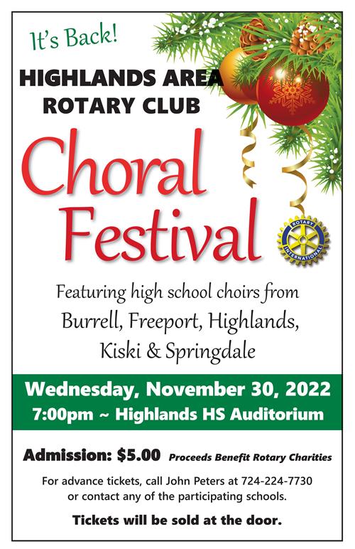 Rotary Concert Flyer